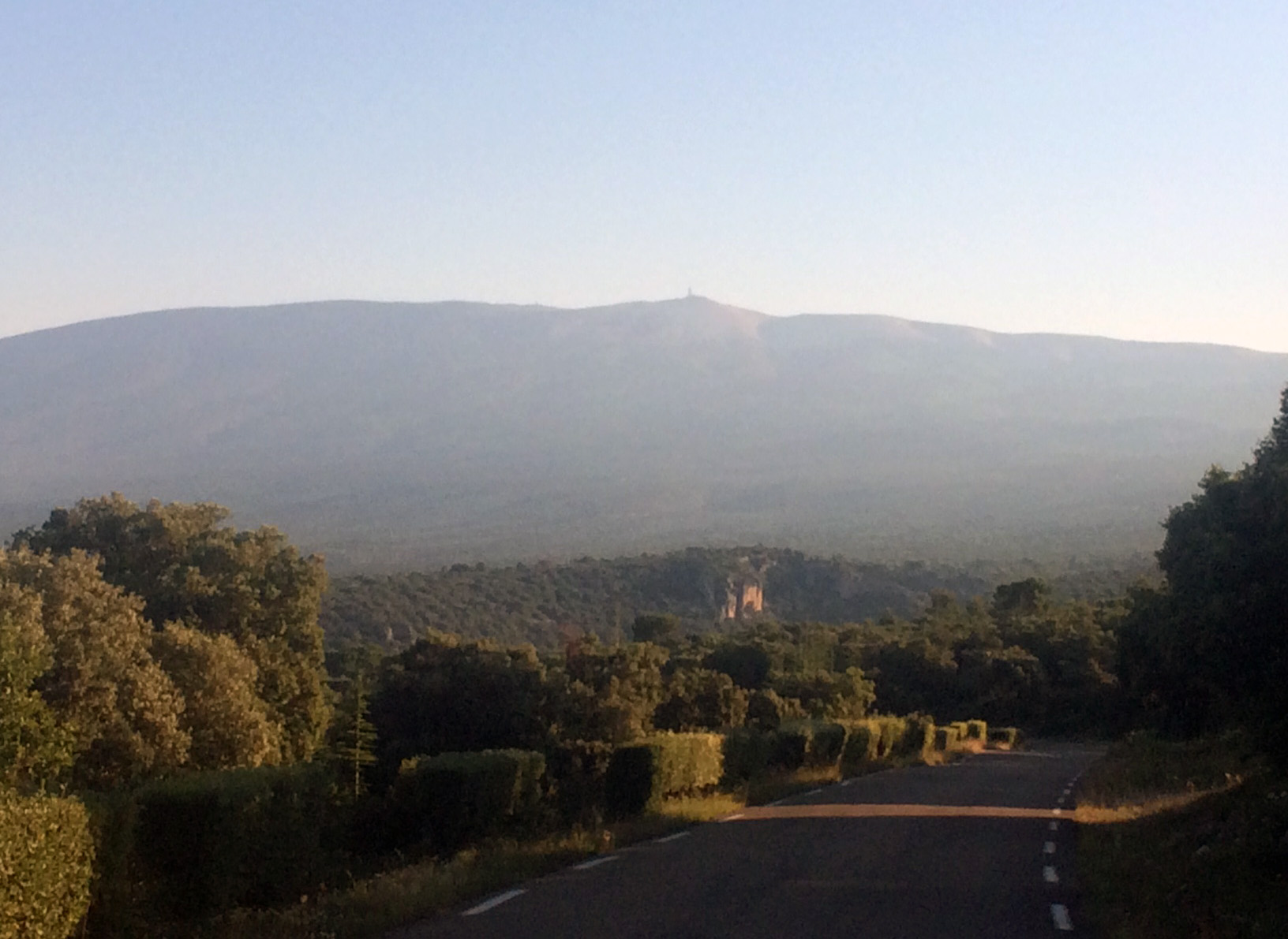 Mont Ventoux - the mountain we are NOT climbing!